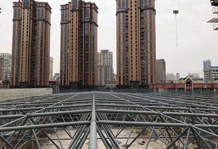 沛县螺栓球网架结构