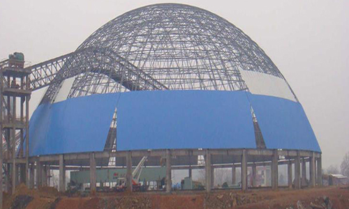 沛县螺栓球网架加工的注意事项